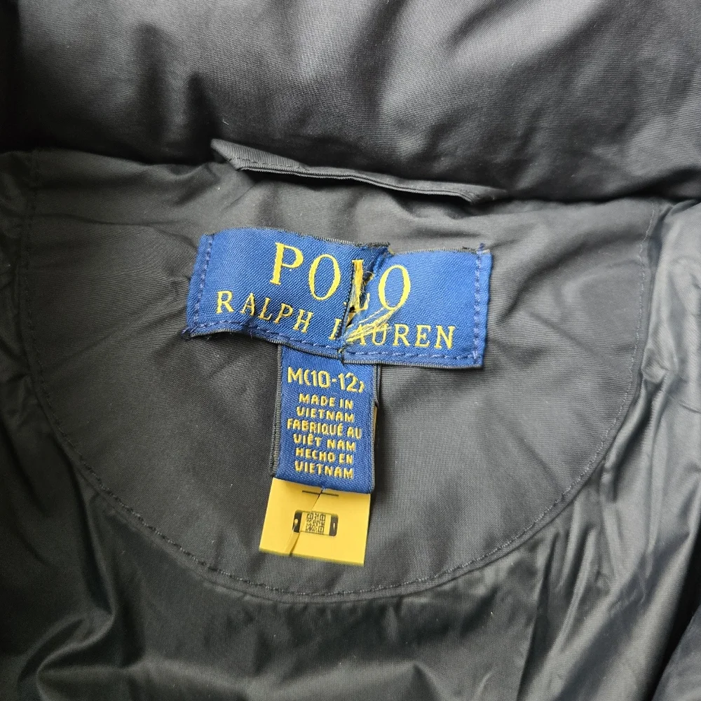 NEW Polo Ralph Lauren Hooded Duck Down Insulated Puffer Coat